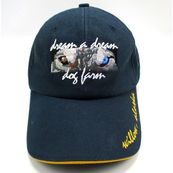 Snap Other - Dream a Dream Dog Farm‎ Willow Alaska Blue Adjustable Strapback Hat Cap